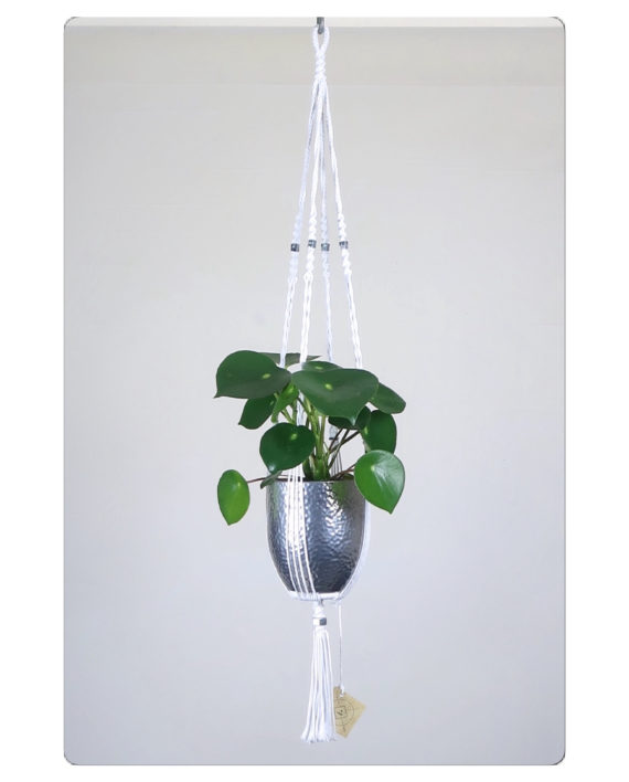 suspension macramé pour plante